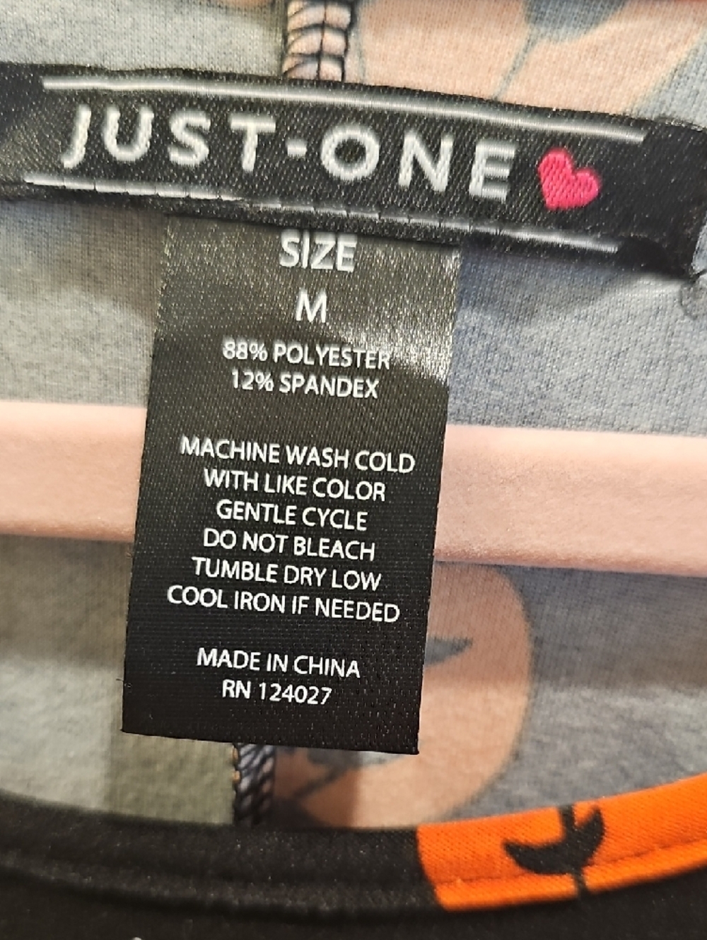 Just One You by Carter's Black & Orange Long Sleeve Pumpkin Print Dress - Picture 3 of 5